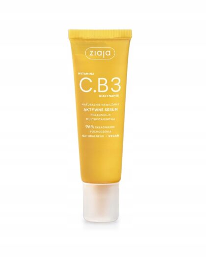 ZIAJA AKTYWNE SERUM MULTIWITAMINOWE WITAMINA C.B3