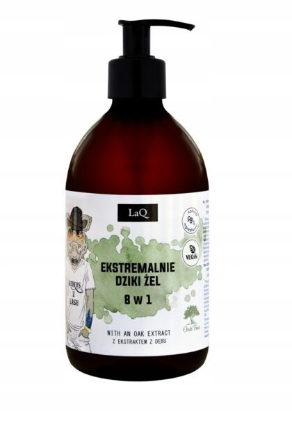 LAQ DZIK Żel pod prysznic 8w1 DZIKUS Z LASU 500ml