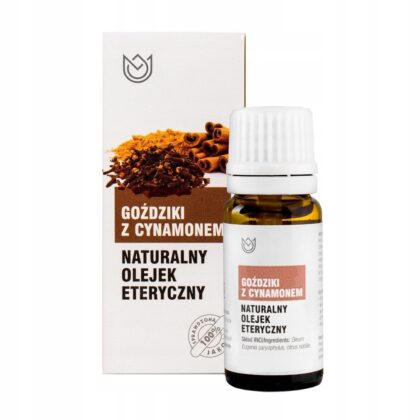 Naturalny olejek eteryczny GOŹDZIKI Z CYNAMONEM Naturalne Aromaty 10 ml