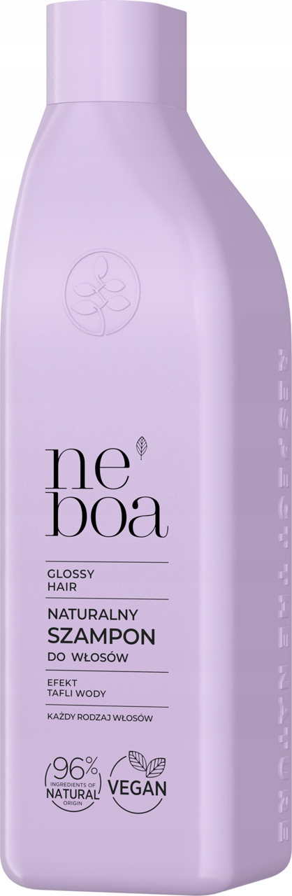 NEBOA Glossy Hair Szampon do włosów Efekt Tafli wody 300ml
