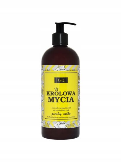 LaQ Królowa Mycia Żel do mycia ciała i rąk 400ml