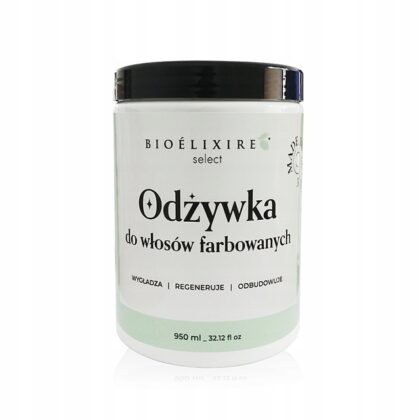 Bioelixire Selct Odżywka do włosów farbowanych Regeneracja Odbudowa 950ml