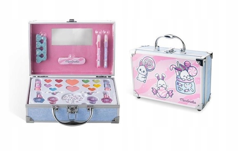 MARTINELIA ZESTAW DO MAKIJAŻU DZIECI WALIZKA 1553