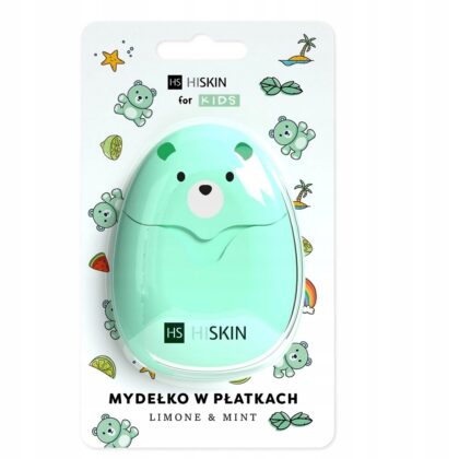 HiSkin Kids Mydełko do rąk w płatkach MYSZKA LIMONE & MINT