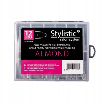 Stylistic FORMY DO PRZEDŁUŻANIA PAZNOKCI Dual Formy Almond 120szt.