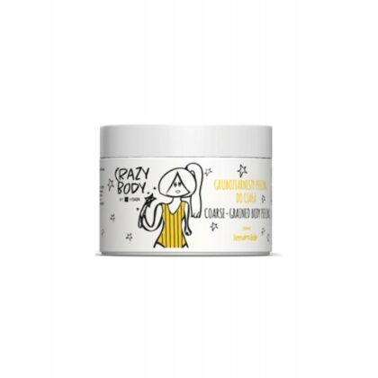 CRAZY BODY Gruboziarnisty Peeling do ciała LEMONADE 300ml