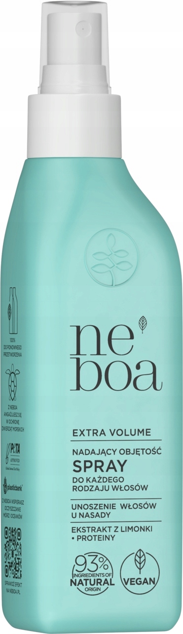 NEBOA Extra Volume Spray do włosów na objętość każdy rodzaj włosów 175 ml