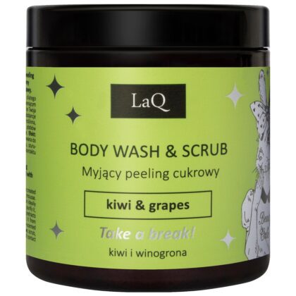 LaQ Króliczka Kiwi i Winogrona Peeling cukrowy 220 g