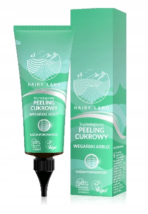 HAIRY LAND TRYCHOLOGICZNY PEELING CUKROWY DO SKALPU WEGAŃSKI ARBUZ 125ml