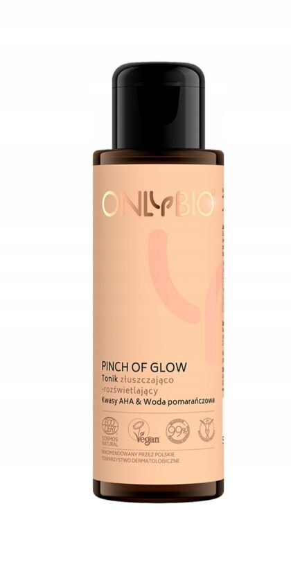 ONLYBIO PINCH OF GLOW Toniki Złuszczająco Rozświetlający 100ml