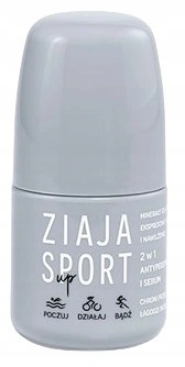 ZIAJA SPORT Antyperspirant i serum w kulce 2w1 60ml