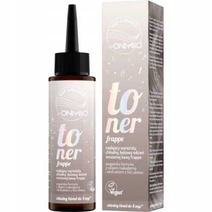 OnlyBio Hair In Balance toner do włosów Frappe 100 ml