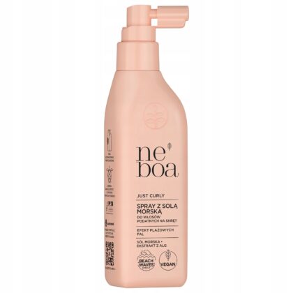 NEBOA WAVES LOOK Naturalny Spray z solą morską włosy podatne na skręt 175ml