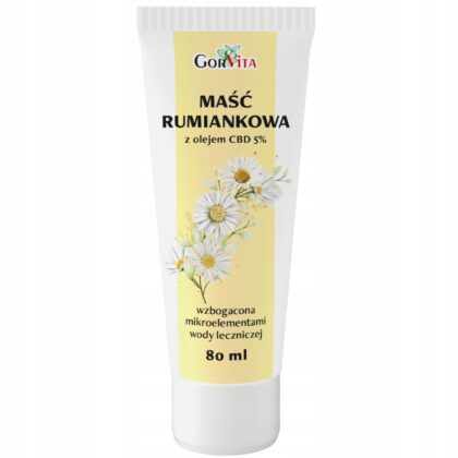 Gorvita Maść rumiankowa z olejem CBD 5% 80ml