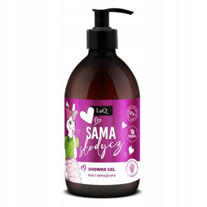 LAQ Żel pod prysznic do mycia ciała Kiwi i winogrona Sama słodycz 500 ml