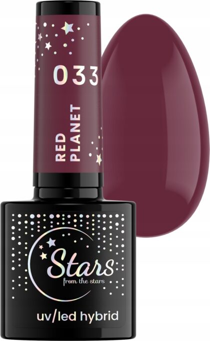 Stars from the stars LAKIERY HYBRYDOWY DO PAZNOKCI RED PLANET #033