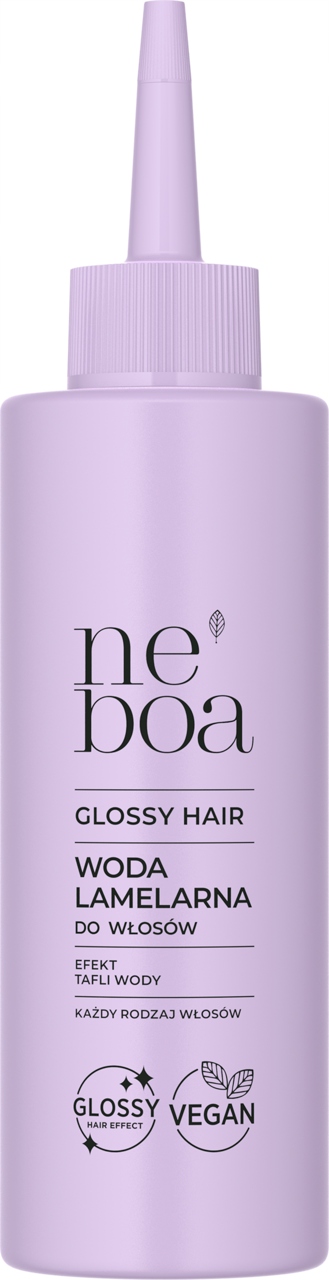 NEBOA Glossy Hair Woda Lamelarna Efekt Tafli Wody 200ml