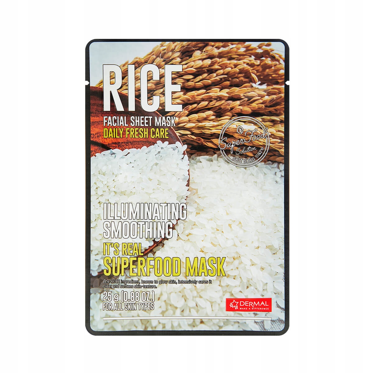 DERMAL KOREAŃSKA MASECZKA EKSTRAKT Z RYŻU 25ml