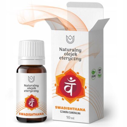 NATURALNE AROMATY 100% OLEJEK ETERYCZNY CZAKRA SAKRALNA SWADISHTHANA 10ML