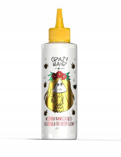 HISKIN CRAZY HAIR WCIERKA MIODOWA NAWILŻAJĄCO ŁAGODZĄCA 100ml