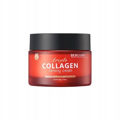 Bergamo Triple Collagen Krem przeciwstarzeniowy do twarzy na dzień 50 ml