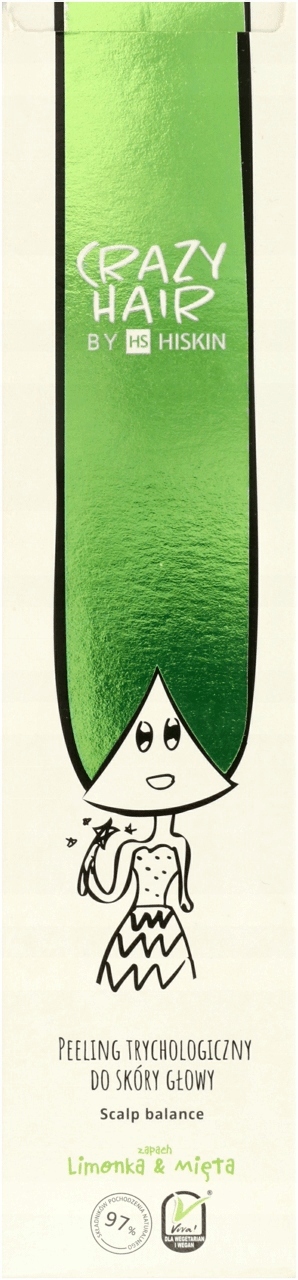 HISKIN CRAZY HAIR Peeling Trychologiczny do skóry głowy 100ml