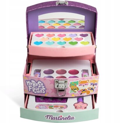 MARTINELIA ZESTAW KOSMETYKÓW DO MAKIJAŻU DLA DZIECI KUFEREK DUŻY