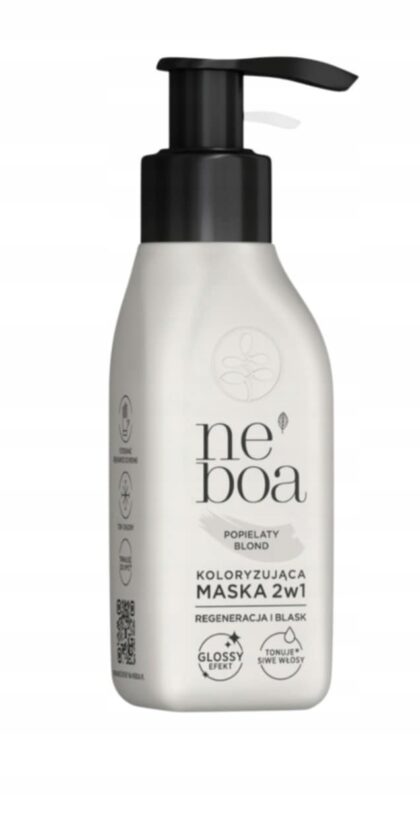 Neboa Maska koloryzującą 2w1 Jasny Popielaty Blond 100 ml