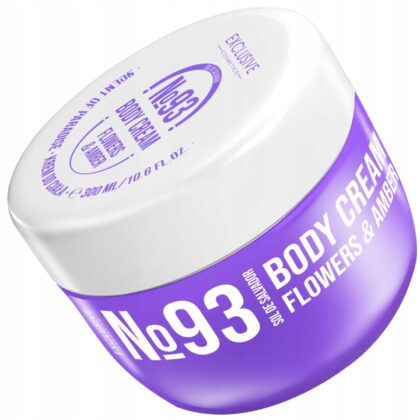 EXCLUSIVE Krem do ciała No93 KWIATY & BURSZTYN 300ml