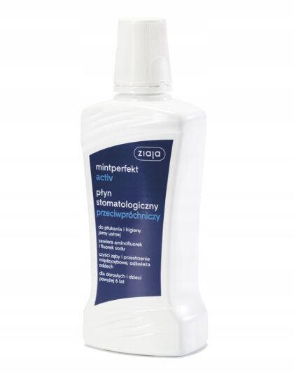 ZIAJA Płyn do jamy ustnej ACTIV Przeciwpróchniczy