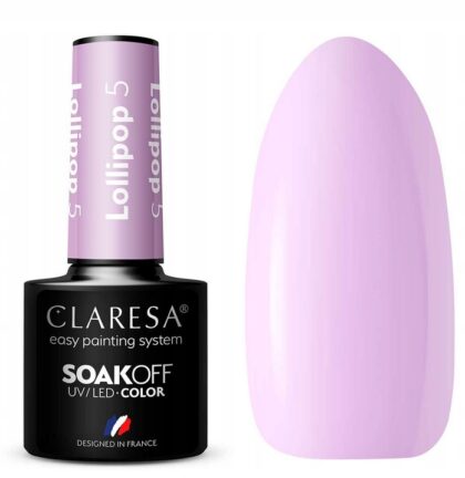 CLARESA LAKIER HYBRYDOWY UV/LED LOLLIPOP 5 - 5g