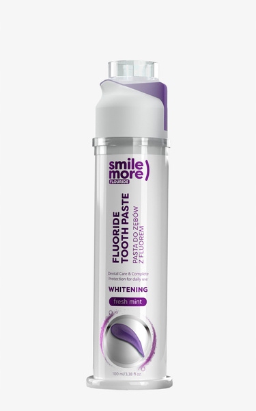 HISKIN Smile More Whitening Pasta do zębów wybielająca Świeża Mięta 100ml