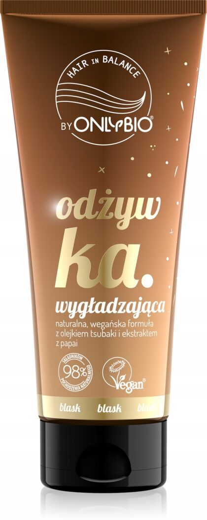 ONLYBIO Odżywka wygładzająca nadająca blask 200ml