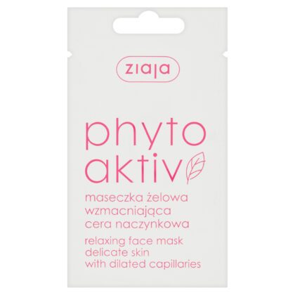 ZIAJA Maseczka żelowa cera naczynkowa Phytoaktiv 7ml
