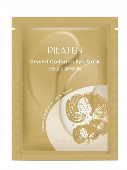 Pilaten Crystal Collagen Krystaliczna kolagenowa maska pod oczy 6 x 10sztuk - obrazek 6