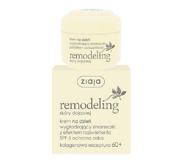 ZIAJA REMODELING Krem na dzień wygładzający zmarszczki SPF 6 50ml