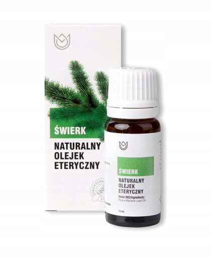 NATURALNY Olejek Eteryczny 100% ŚWIERK 10ml