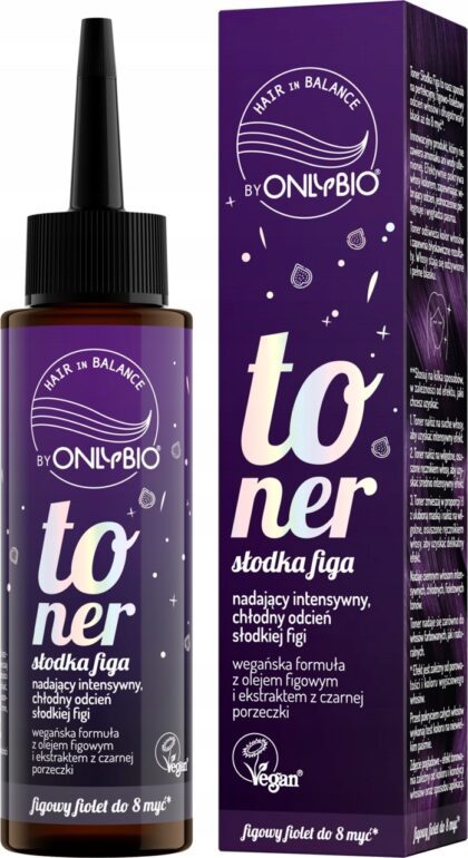 Onlybio Hair in Balance Toner do włosów kolor słodkiej FIGI 100 ml