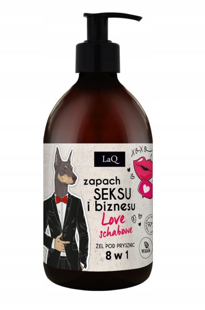 LAQ DOBERMAN LOVE SCHABOWE MĘSKI ŻEL POD PRYSZNIC 500ML