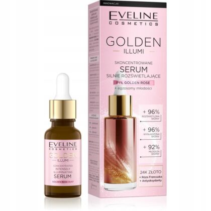 EVELINE GOLDEN ILLUMI SERUM ROZŚWIETLAJĄCE 18ML