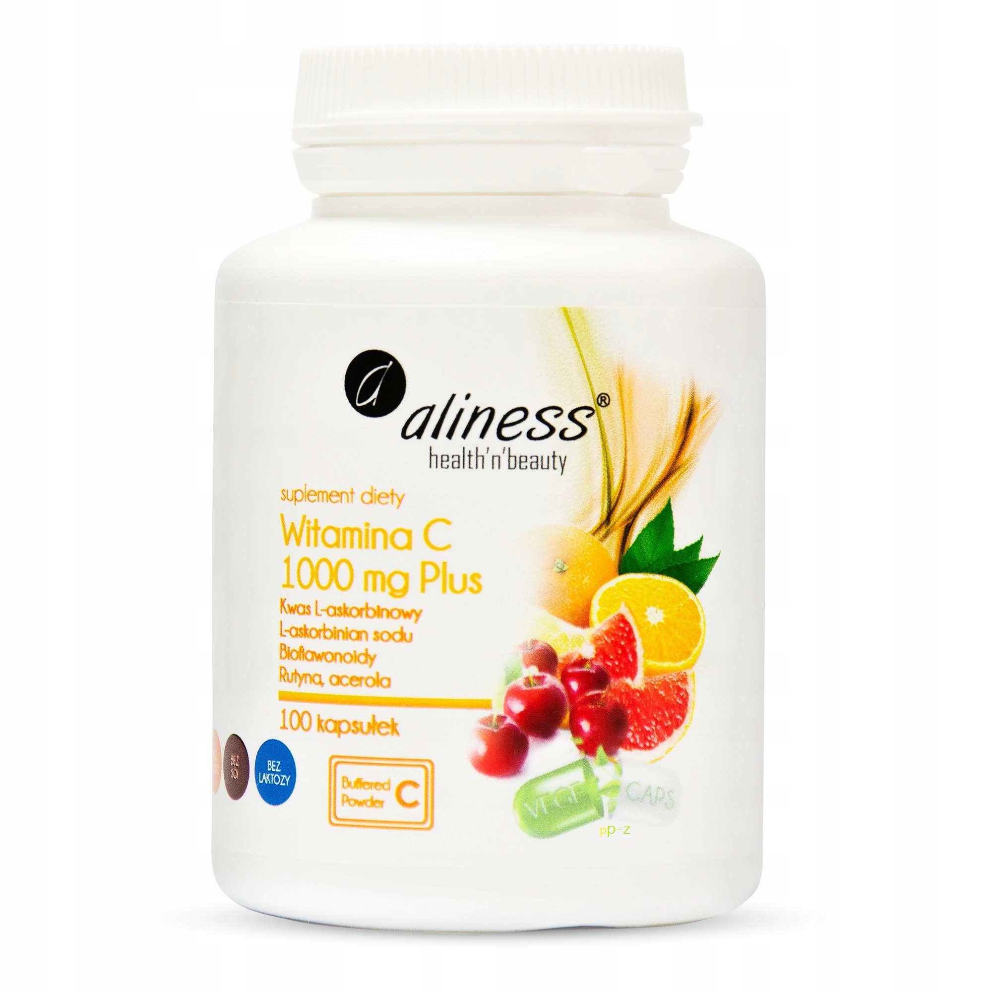 Aliness Witamina C 1000 mg Plus 100 kapsułek