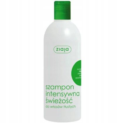 ZIAJA SZAMPON INTENSYWNA ŚWIEŻOŚĆ D/TŁUSTYCH MIĘTA