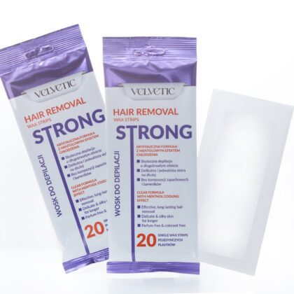 VELVETIC PLASTRY DO DEPILACJI CIAŁA STRONG 20szt