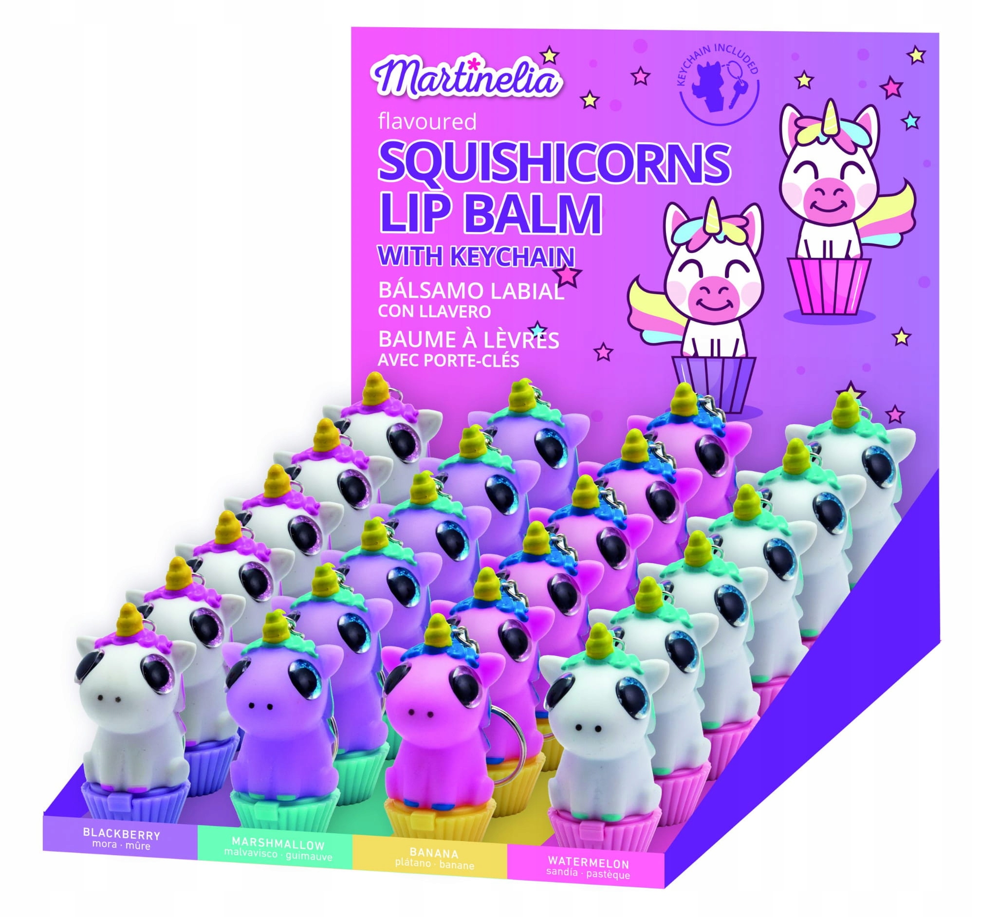 MARTINELIA BŁYSZCZYK DLA DZIECI SQUISHICORNS ARBUZ - obrazek 3