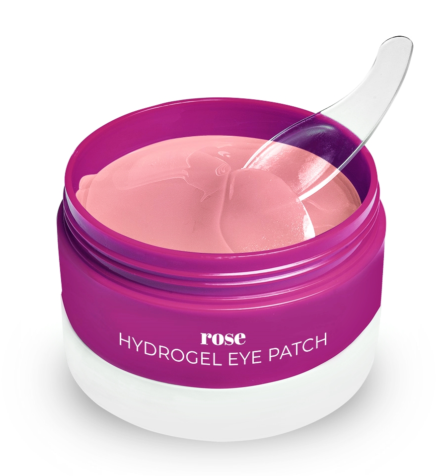 CLAVIER Bright Look Płatki Żelowe Pod Oczy Rose 60 Sztuk (1 opak.) - obrazek 3