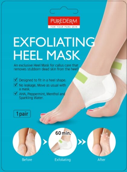Purederm Exfoliating Heel Mask maska złuszczająca na pięty 1 para