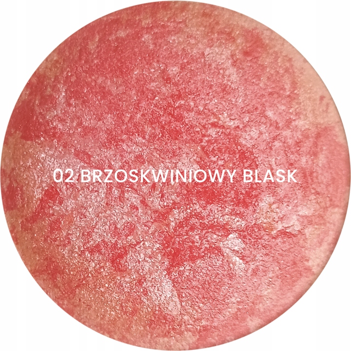 STARS WEDEL NADZIANA Róż Prasowany Rozświetlający Brzoskwiniowy Blask 02 - obrazek 2