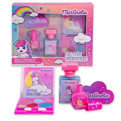 MARTINELIA ZESTAW KOSMETYKÓW DLA DZIECI CIENIE + EDT + LAKIER + PILNIK