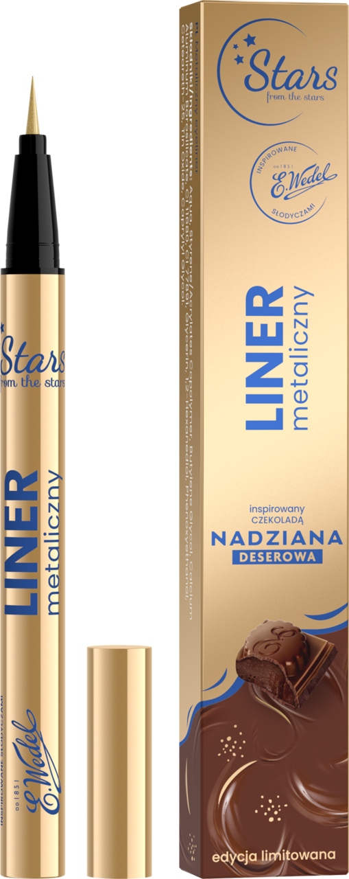 Stars from the stars WEDEL NADZIANA Eyeliner do oczu metaliczny #01 złoty - obrazek 4