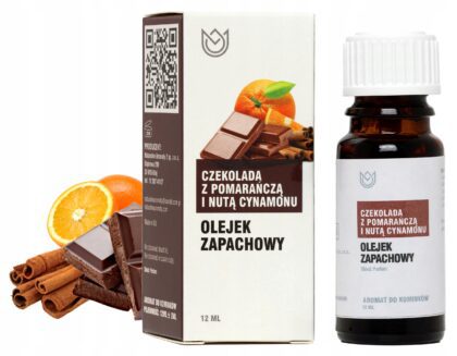 NATURALNE AROMATY OLEJEK ZAPACHOWY CZEKOLADA Z POMARAŃCZĄ Z NUTĄ CYNAMONU